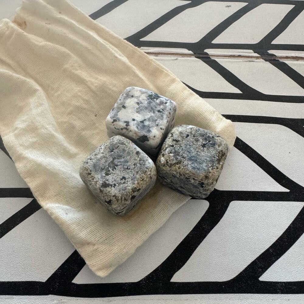 Artisan Hand Made Whiskey Rocks- Never Used